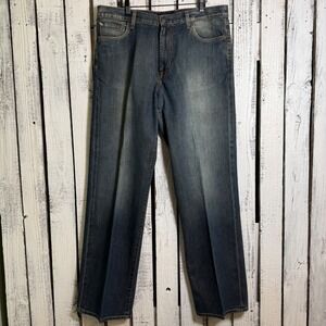 Lucky Brand 181 Jeans Dark Wash Mens 36x32 Relax Fit 100% Cotton Work Everyday